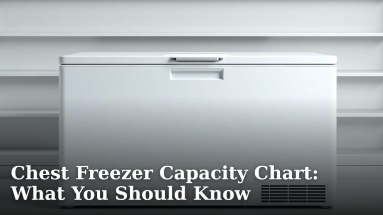 Chest Freezer Capacity Chart: What You Should Know