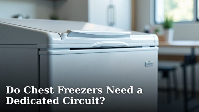 Do Chest Freezers Need a Dedicated Circuit?
