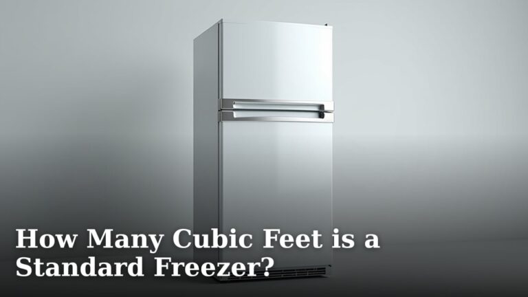 How Many Cubic Feet is a Standard Freezer?