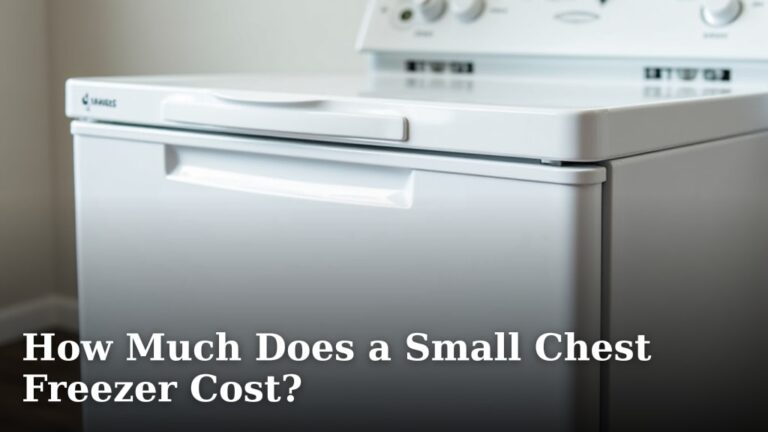 How Much Does a Small Chest Freezer Cost?