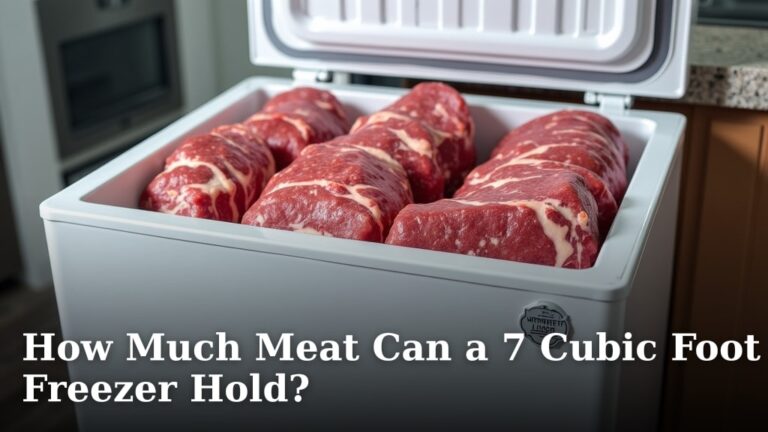 How Much Meat Can a 7 Cubic Foot Freezer Hold?