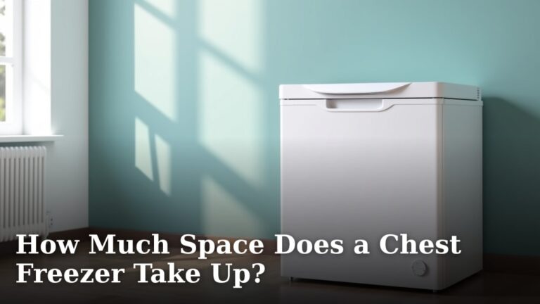 How Much Space Does a Chest Freezer Take Up?