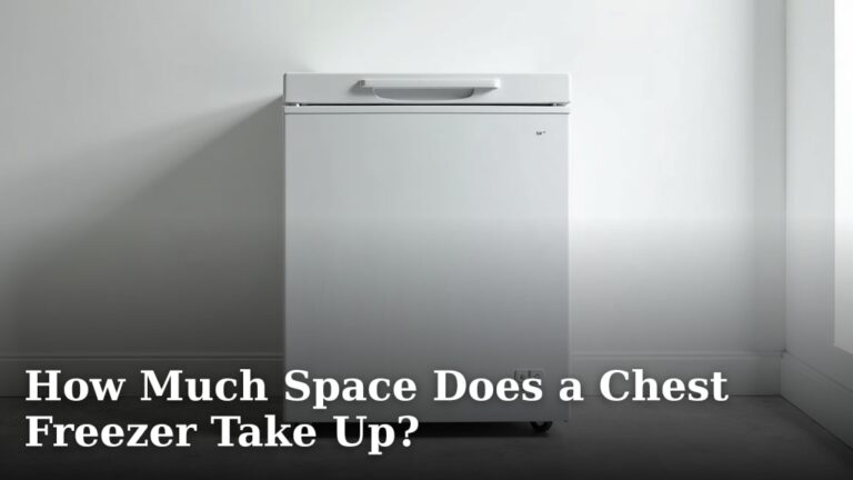 How Much Space Does a Chest Freezer Take Up?