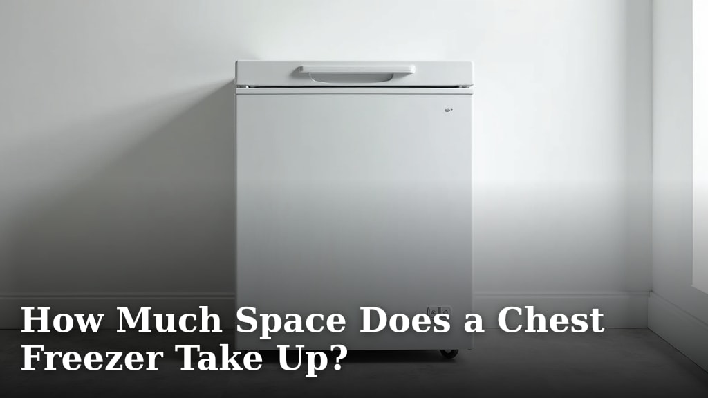 How Much Space Does a Chest Freezer Take Up?