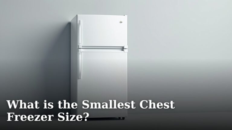 What is the Smallest Chest Freezer Size?