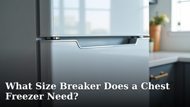 What Size Breaker Does a Chest Freezer Need?