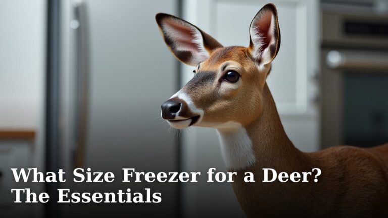 What Size Freezer for a Deer? The Essentials