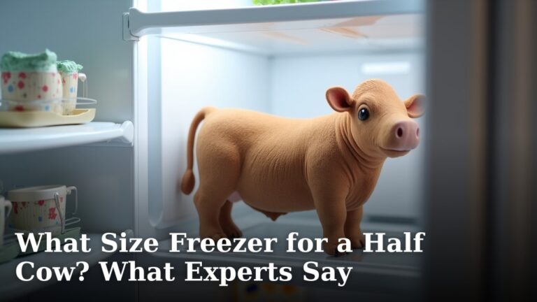 What Size Freezer for a Half Cow? What Experts Say