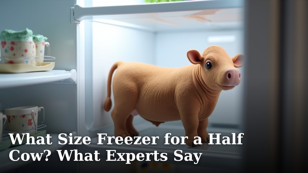 What Size Freezer for a Half Cow? What Experts Say